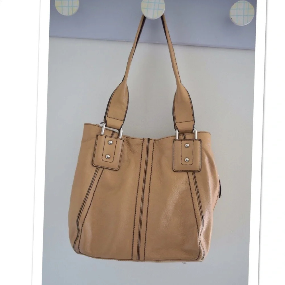 Tignanello leather tote bag